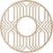 Ekena Millwork Empire Wood Fretwork Pierced Ceiling Medallion, Alder, 28"OD x 10 1/4"ID x 3/8"T CMWP28X28X0375EPAL - alternate 4